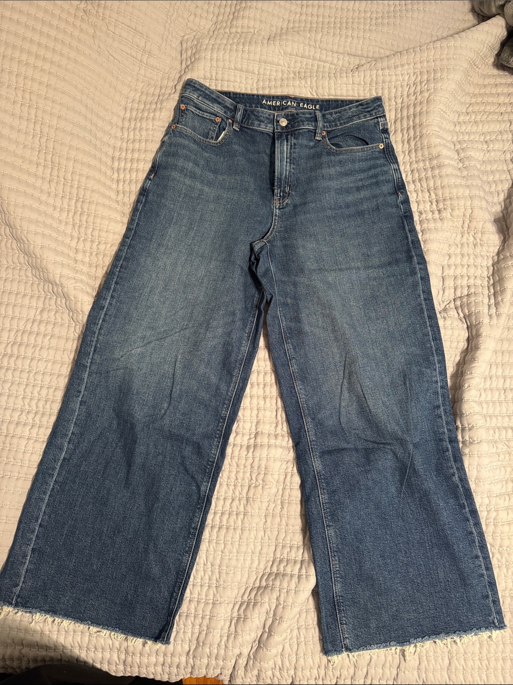 American Eagle Outfitters Super High-Rise Baggy Wide-Leg Jeans